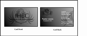 Business Card Design by zoharii