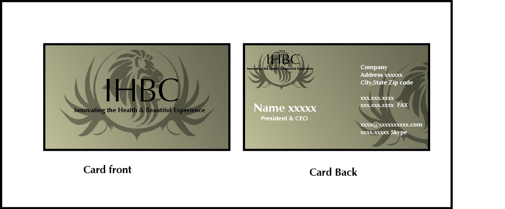 Business Card Design by zoharii for this project | Design #869528