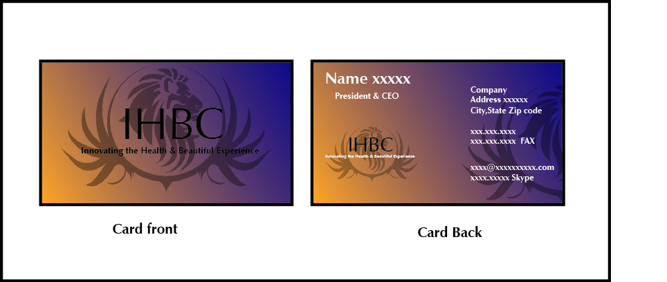 Business Card Design by zoharii for this project | Design #869531