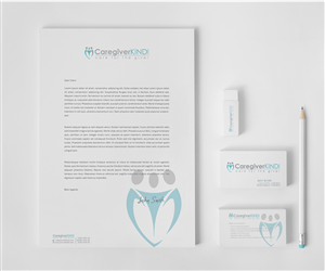 CaregiverKIND letterhead and card design | Design de Papeterie par Owtee-TheDreamer.