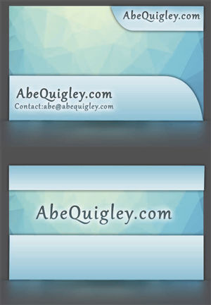 Business Card Design by AasmaaAdvertiser for this project | Design: #3519119