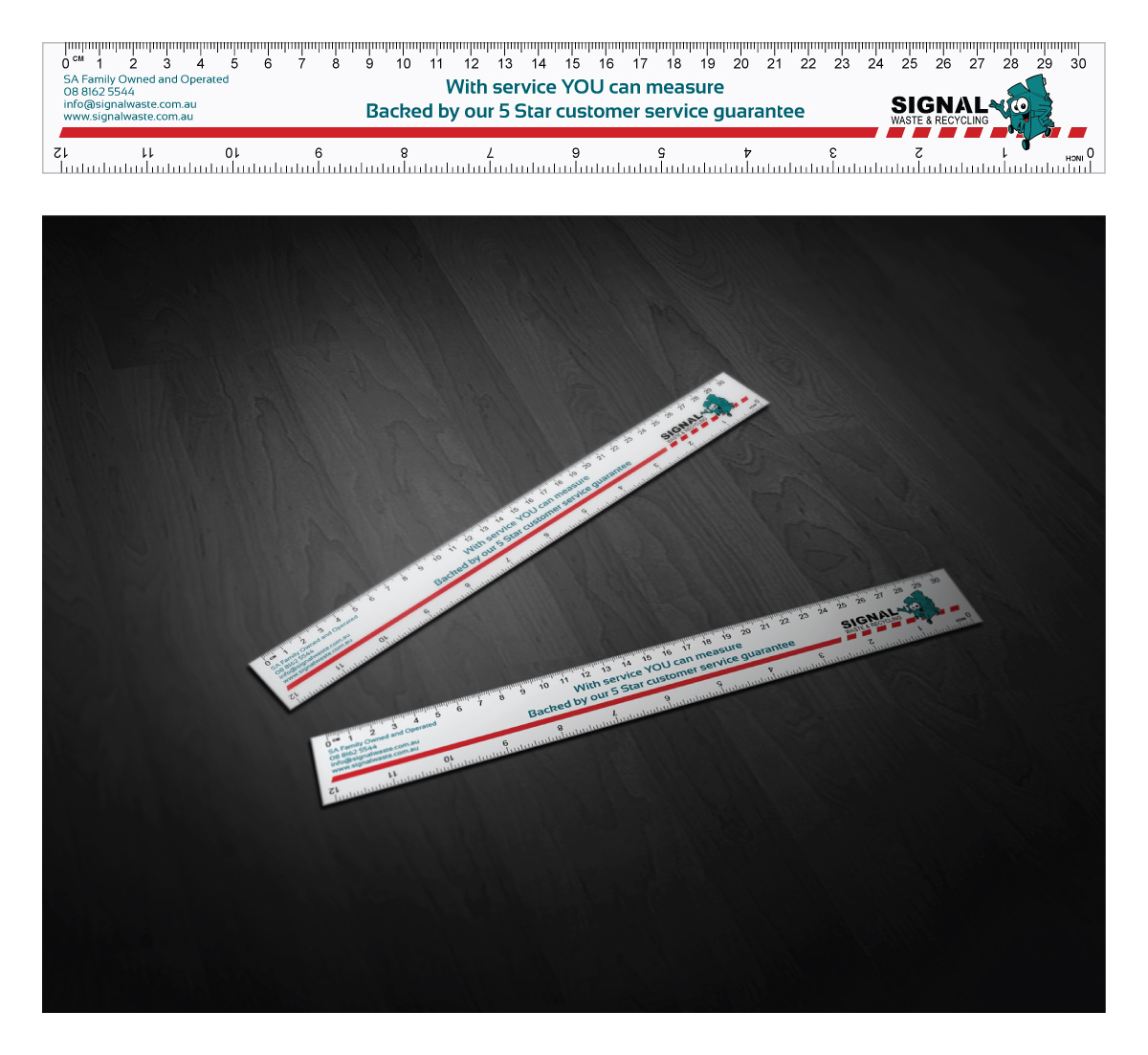 Card Design by desert_fox99 for Signal waste and recycling | Design #3506552