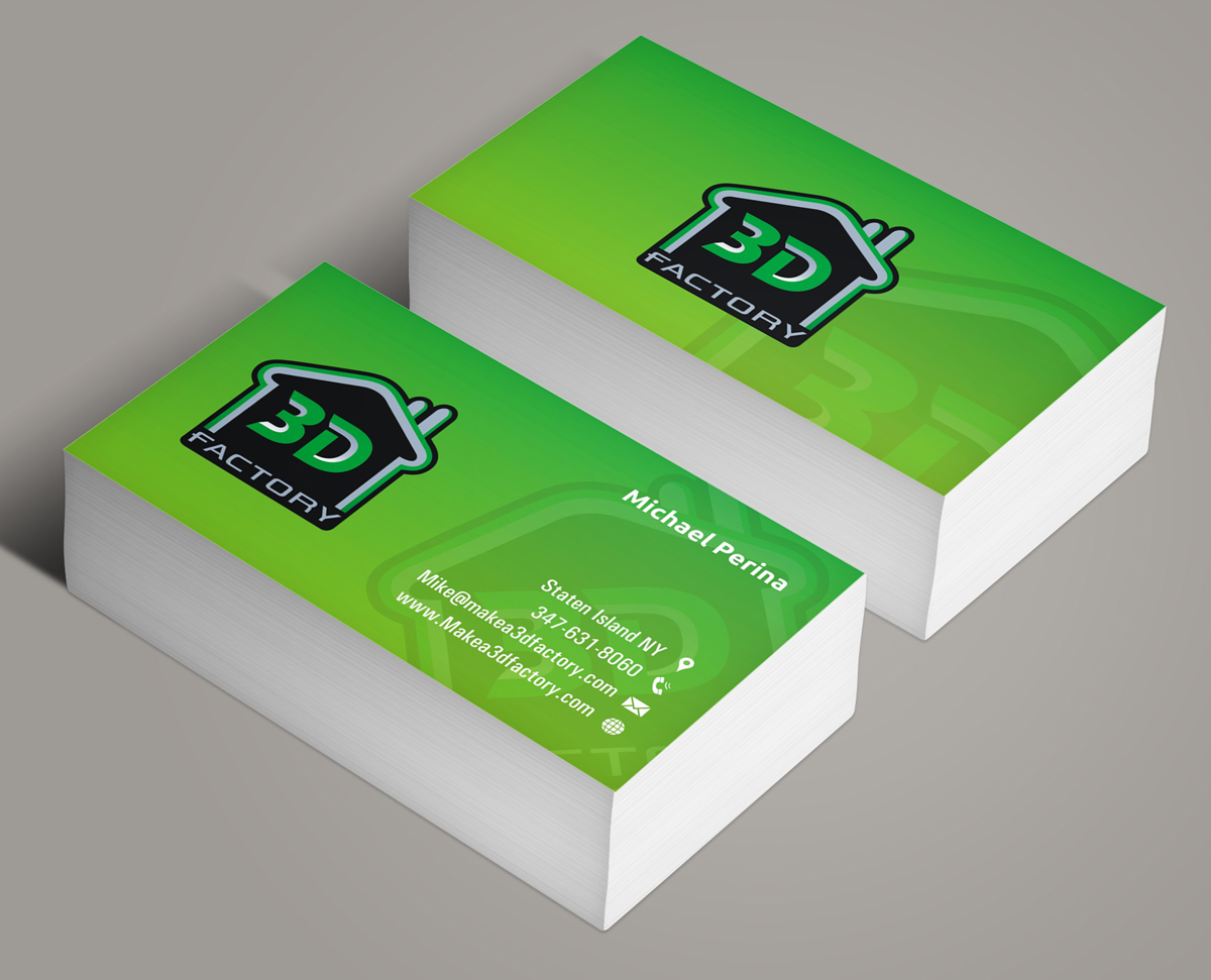 Diseño de Tarjeta de Presentación por INDIAN_Ashok para 3dfactory LLC | Diseño #3494367