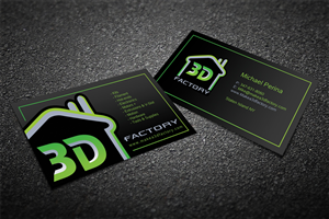 Visitenkarten-Design von diRtY.EMM für 3dfactory LLC | Design: #3506468