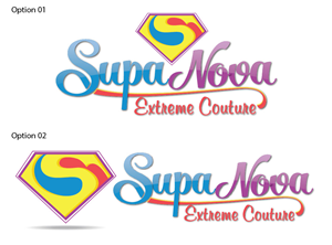 Supa Nova Extreme Couture | Logo Design by Ushan sampath