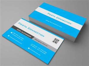 Diseño de Tarjeta de Presentación por AwsomeD para Fiesta Connection | Diseño #3503081