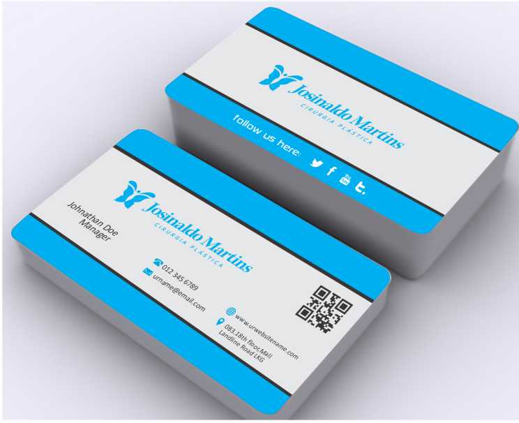 Business Card Design by AwsomeD for Josinaldo Martins - Cirurgia Plastica | Design #3497658
