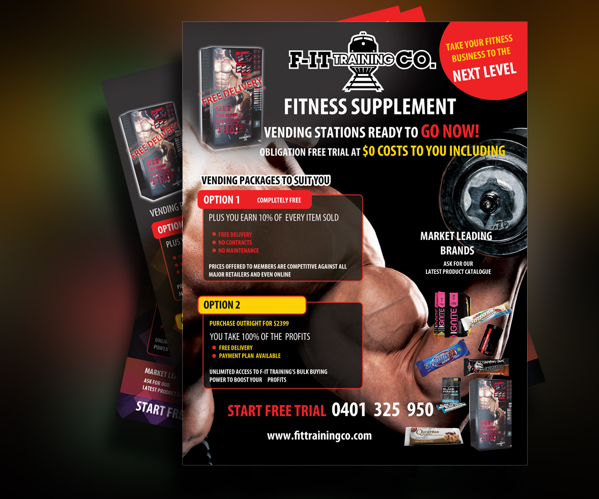 Flyer Design by uk for F-IT SOLUTIONS | Design #3510636