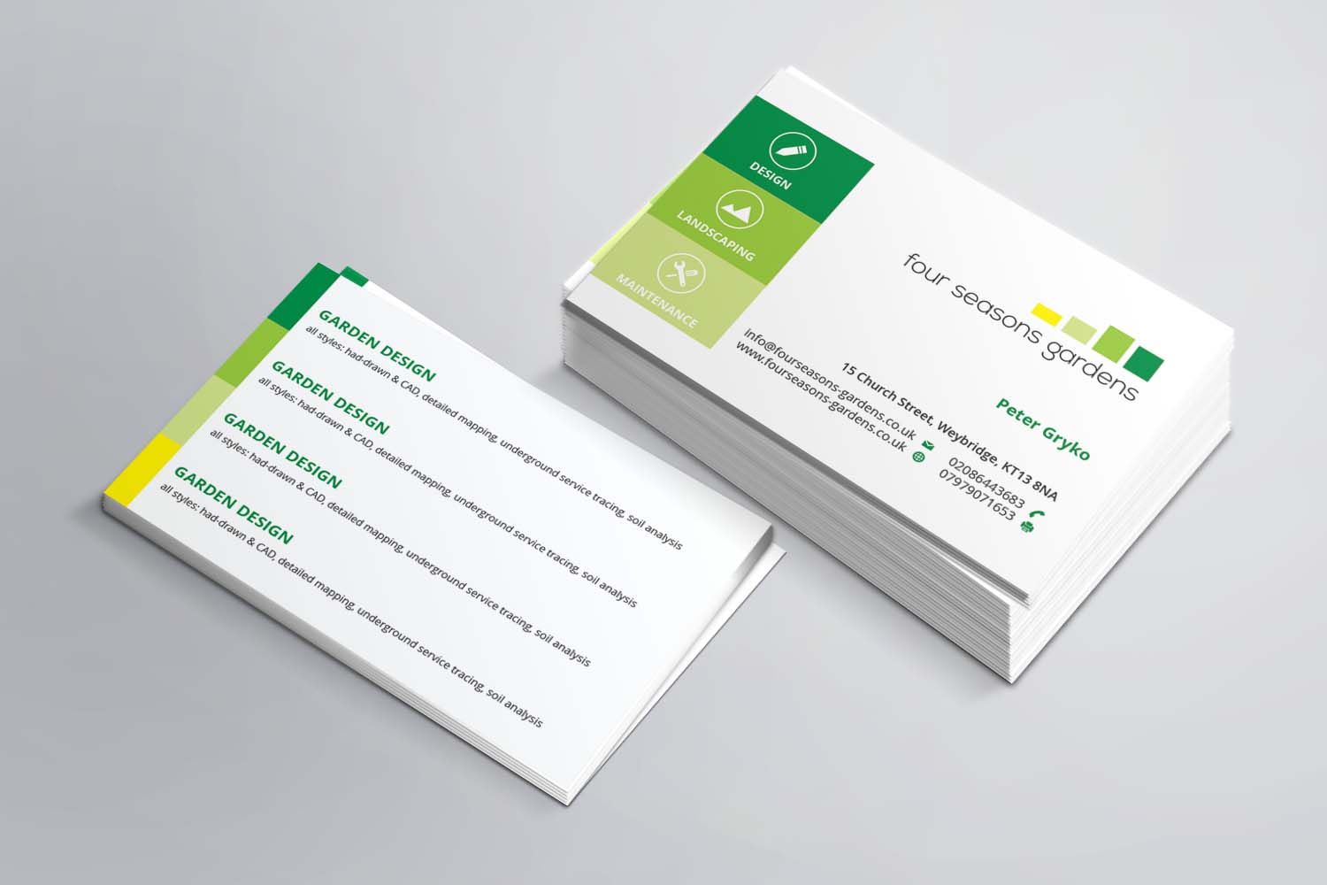 Diseño de Tarjeta de Presentación por AZ para este proyecto | Diseño #3497245