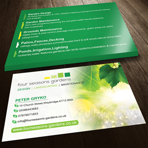 Business Card Design by Sandaruwan