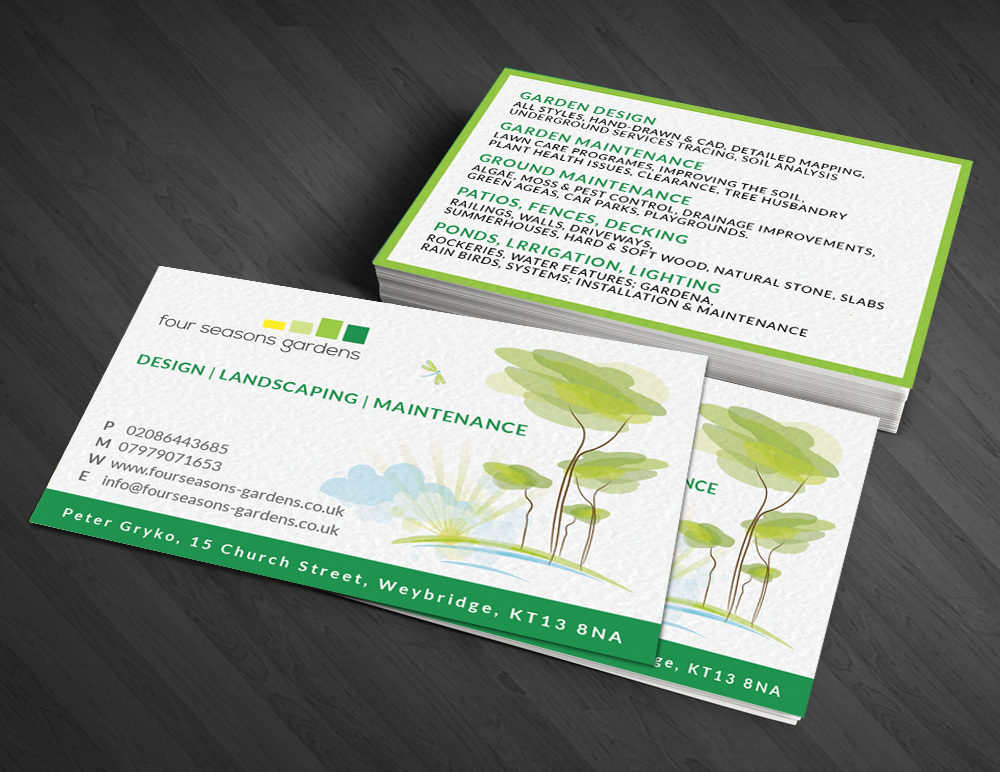 Visitenkarten-Design von  Artman für dieses Projekt | Design #3552996