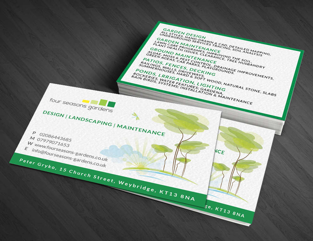 Business Card Design by  Artman for this project | Design #3552999