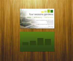 Business Card Design by L.A. for this project | Design: #3497142