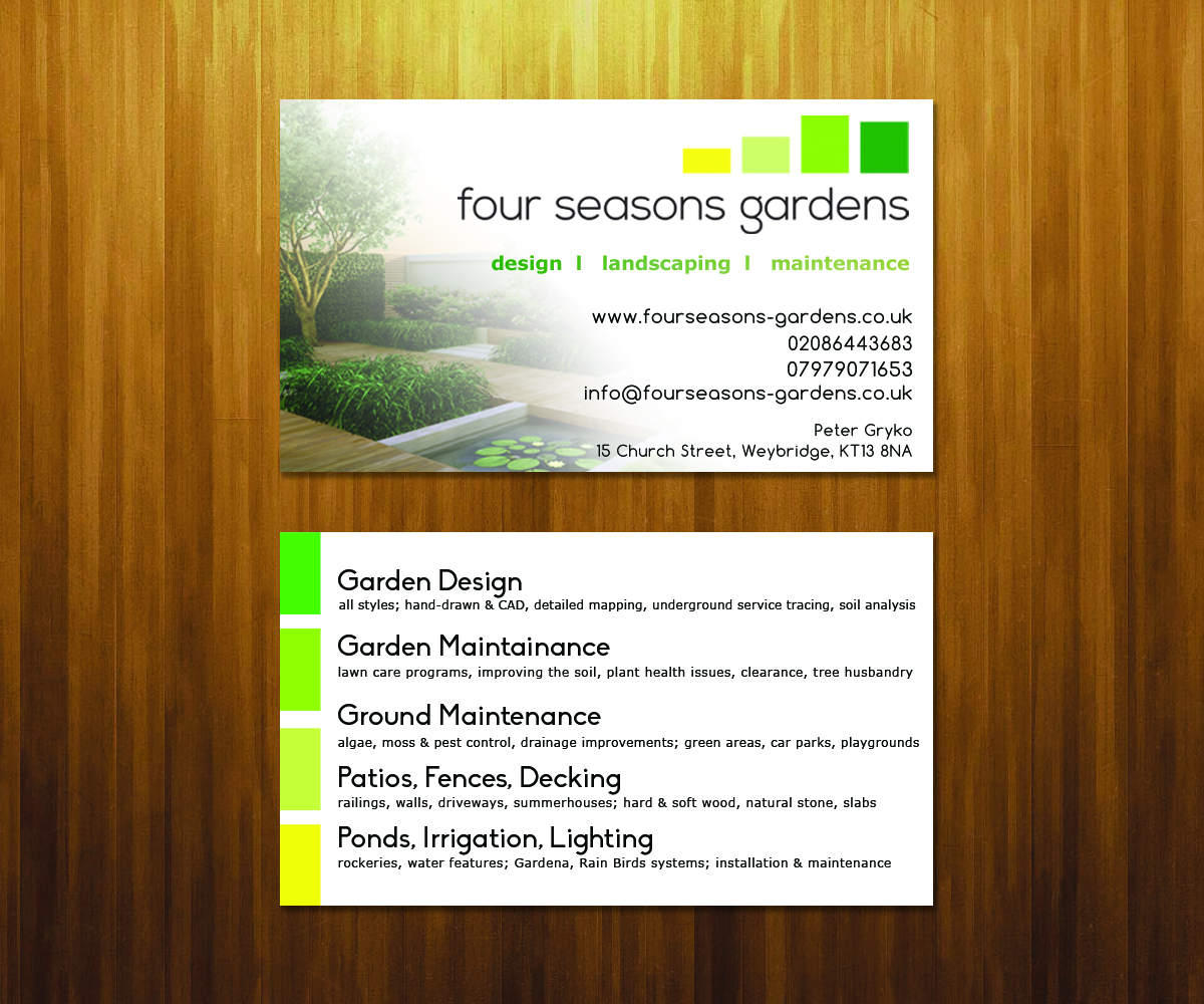 Business Card Design by L.A. for this project | Design #3540948
