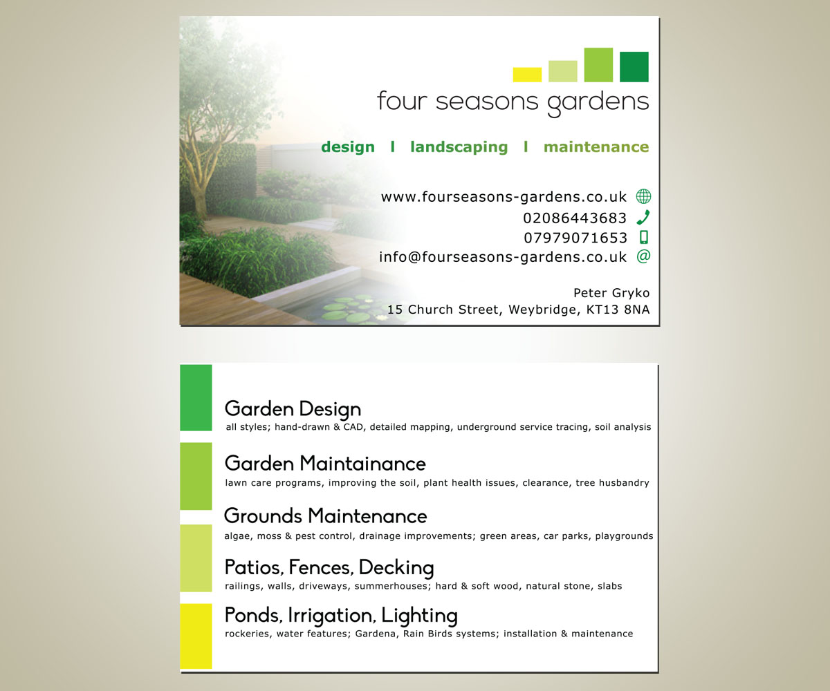 Business Card Design by L.A. for this project | Design #3582946