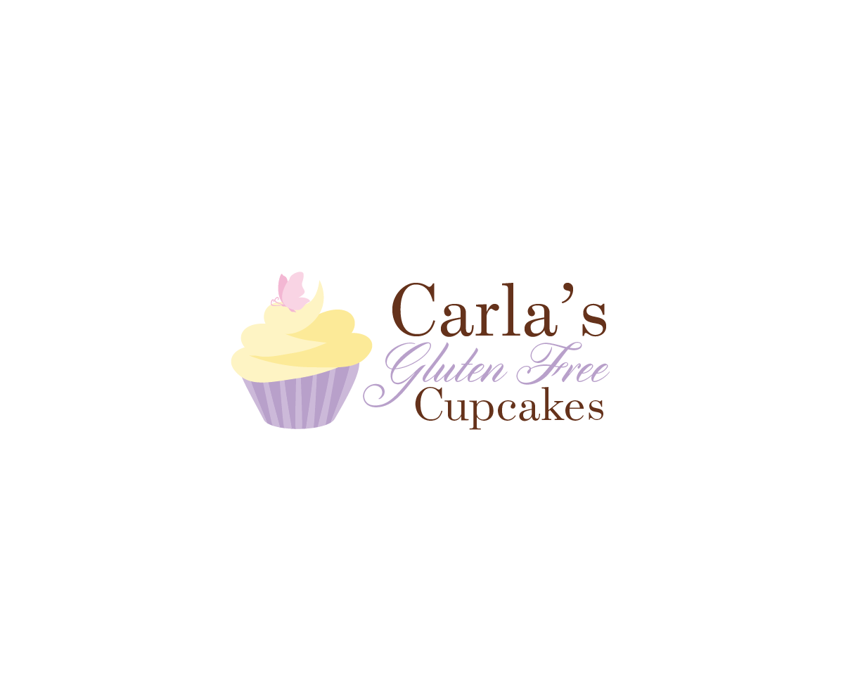 Diseño de Logo por designedbykyle para Carla's Gluten Free Cupcakes | Diseño #3624470