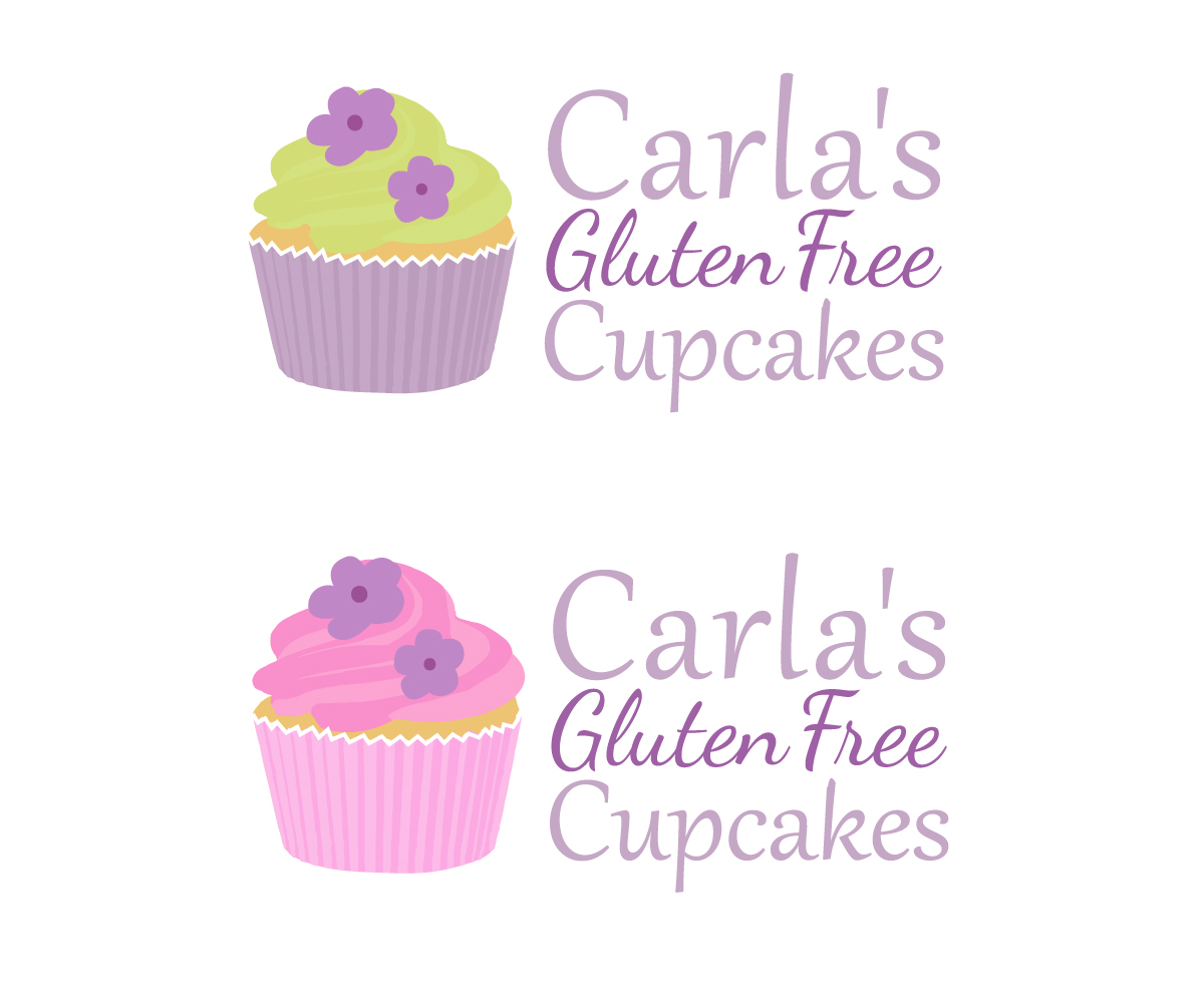 Logo Design by Molly Creative for Carla's Gluten Free Cupcakes | Design #3688975