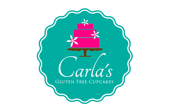 Logo Design by TSEdesign for Carla's Gluten Free Cupcakes | Design #3693093