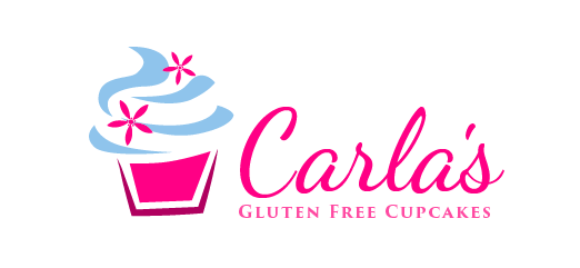 Logo Design by TSEdesign for Carla's Gluten Free Cupcakes | Design #3693117