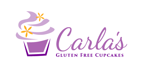 Logo Design by TSEdesign for Carla's Gluten Free Cupcakes | Design #3693134