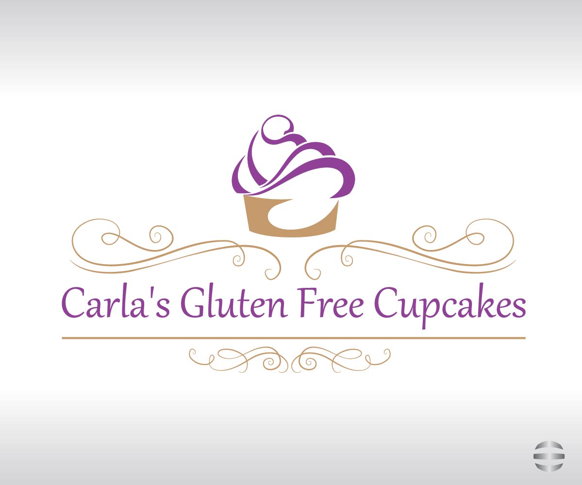 Diseño de Logo por Elizabeta para Carla's Gluten Free Cupcakes | Diseño #3633387