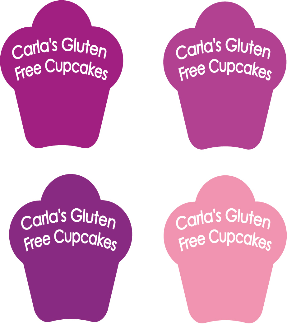 Logo Design by csatrafacsatrafa for Carla's Gluten Free Cupcakes | Design #3620008