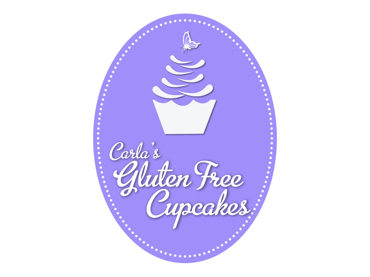 Logo Design by WittyDogDesignsLLC for Carla's Gluten Free Cupcakes | Design #3621918