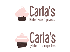 Logo Design by Goodman Design for Carla's Gluten Free Cupcakes | Design #3645632