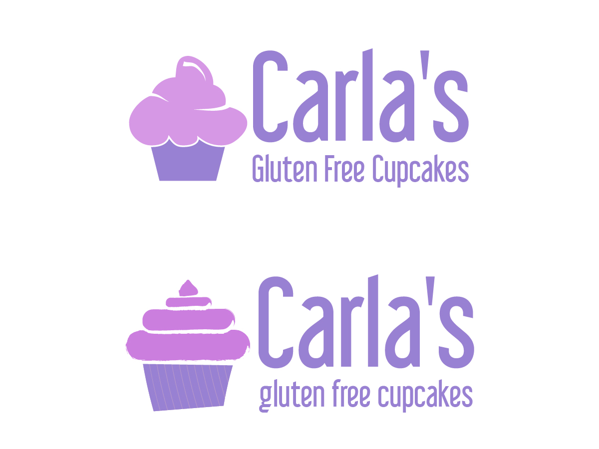 Diseño de Logo por Goodman Design para Carla's Gluten Free Cupcakes | Diseño #3667079