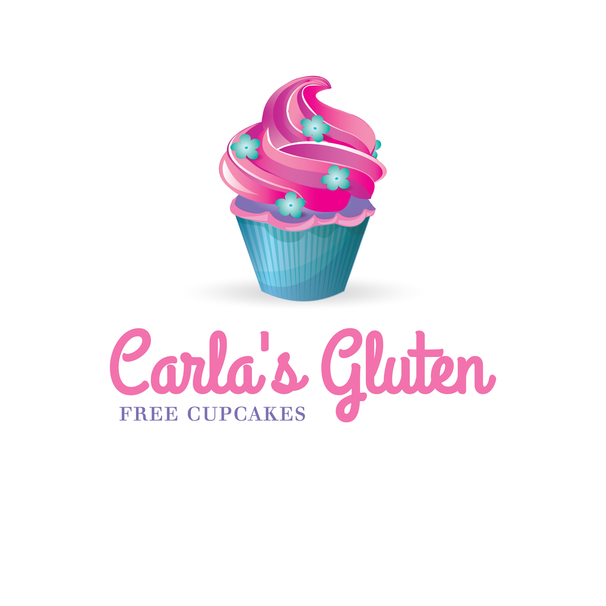 Diseño de Logo por Enea para Carla's Gluten Free Cupcakes | Diseño #3675383