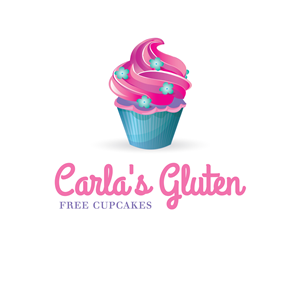 Logo Design by Enea for Carla's Gluten Free Cupcakes | Design: #3675383