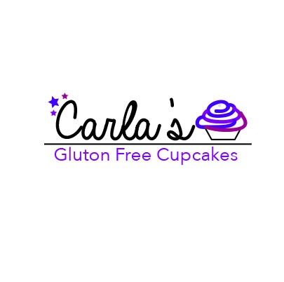 Diseño de Logo por Georgia Eldridge para Carla's Gluten Free Cupcakes | Diseño #3624285