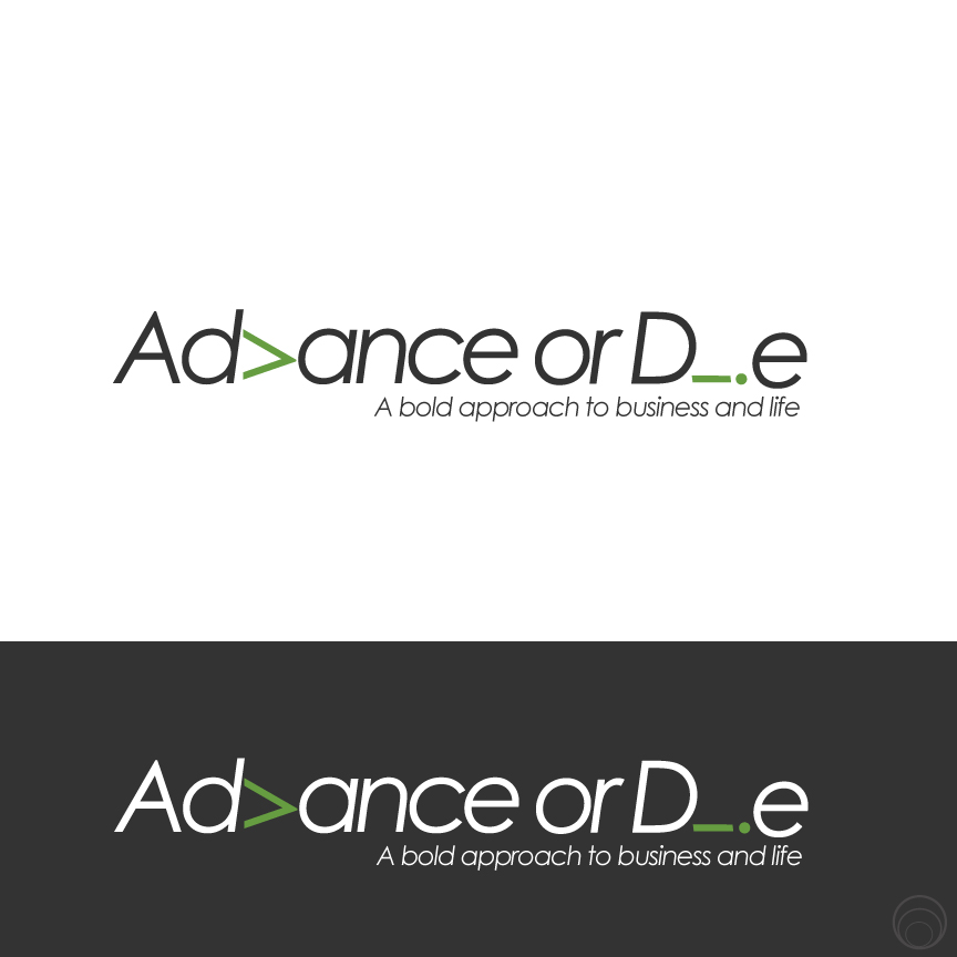Logo-Design von J. Brandt Studio für Advance or Die | Design #3499790