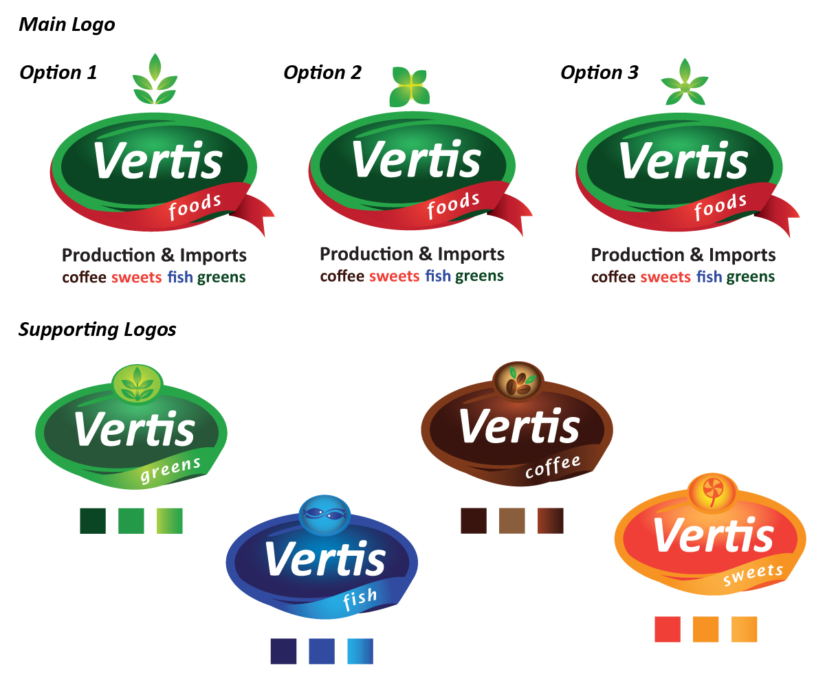 Logo Design by webytes for Vertis Foods RO5221452 | Design #3534217