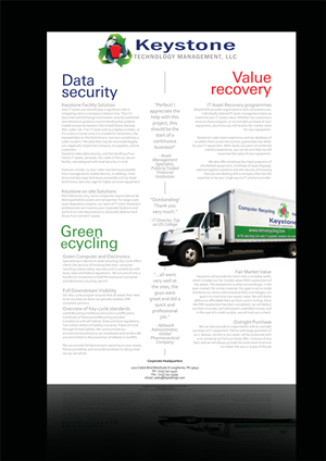 Brochure Design by Lukas Makau for Keystone | Design: #879453