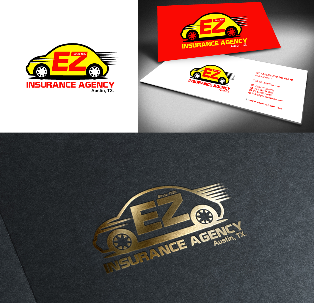Logo-Design von designgreen für EZ Insurance Agency | Design #3506248