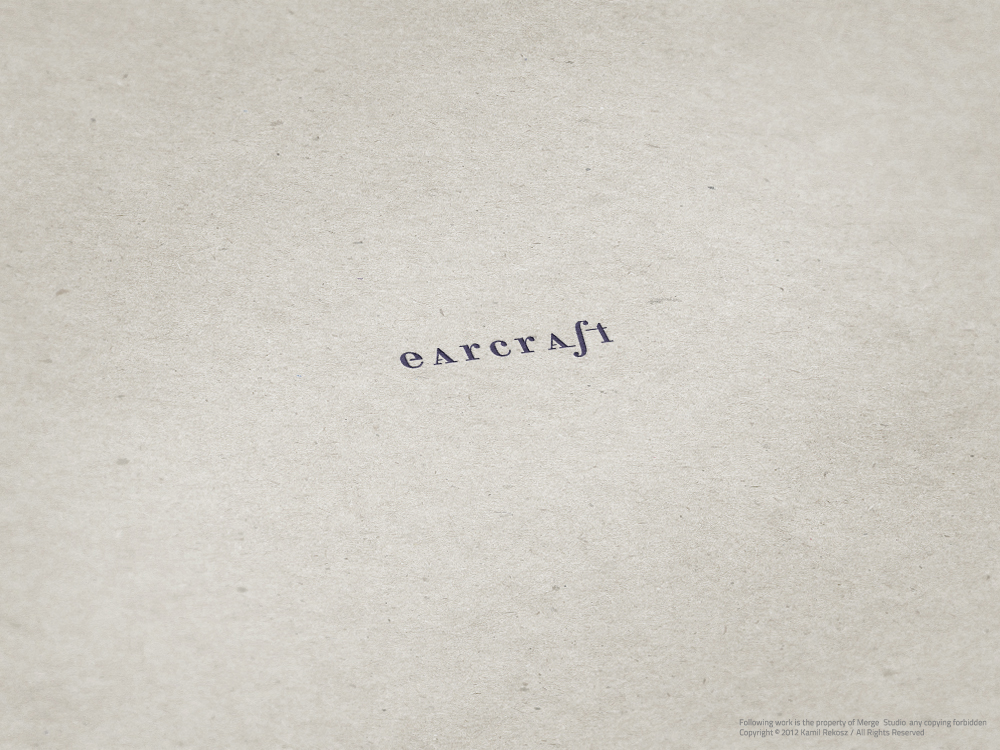 Diseño de Logo por MergeStudio para earcraft creative | Diseño #889462