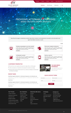 Web Design by pb for this project | Design: #3509684