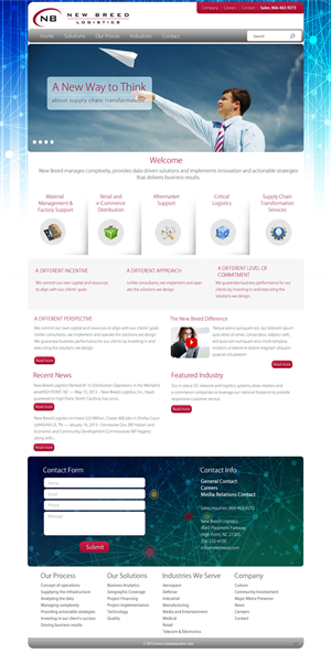 Web Design by pb for this project | Design: #3547876