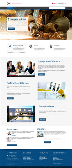 Web Design by OM for this project | Design: #3513847