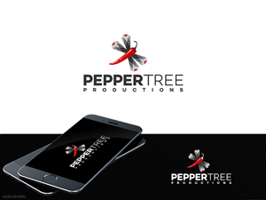 Logo Design by REDcrackers.com for Pepper Tree Productions  | Design: #3579820