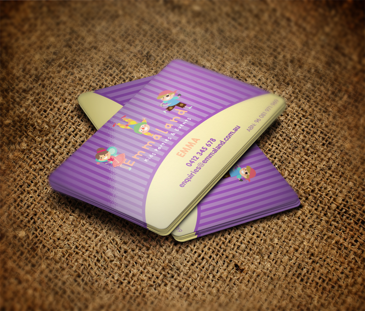 Business Card Design by MT for Adventures in Emmaland | Design #3685600