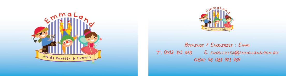 Business Card Design by angel_of_avalon for Adventures in Emmaland | Design #3649374