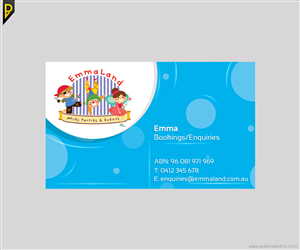 Diseño de Tarjeta de Presentación por poisonvectors para Adventures in Emmaland | Diseño #3669892