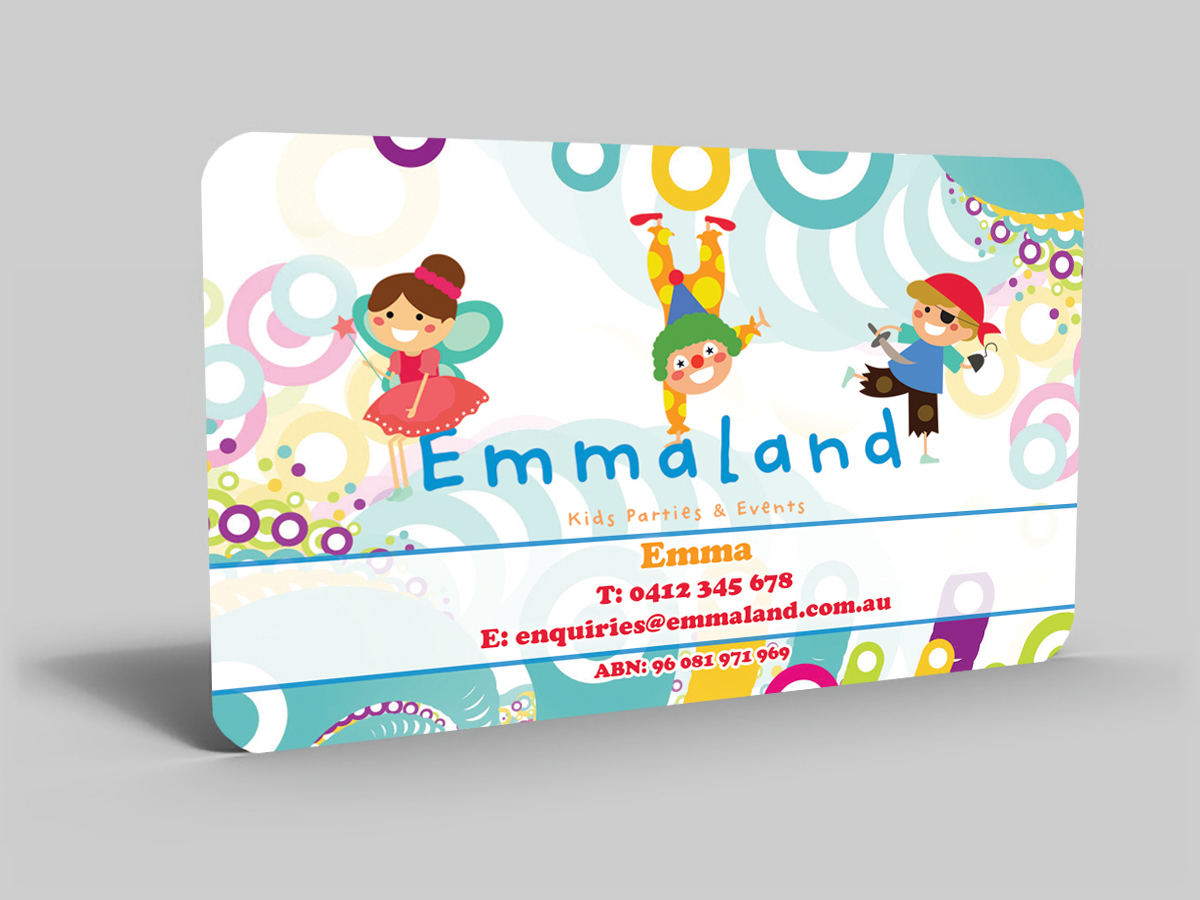 Business Card Design by Hardcore Design for Adventures in Emmaland | Design #3678233