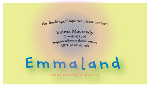 Design de Carte de Visite par Aleksas Step pour Adventures in Emmaland | Design : #3640804