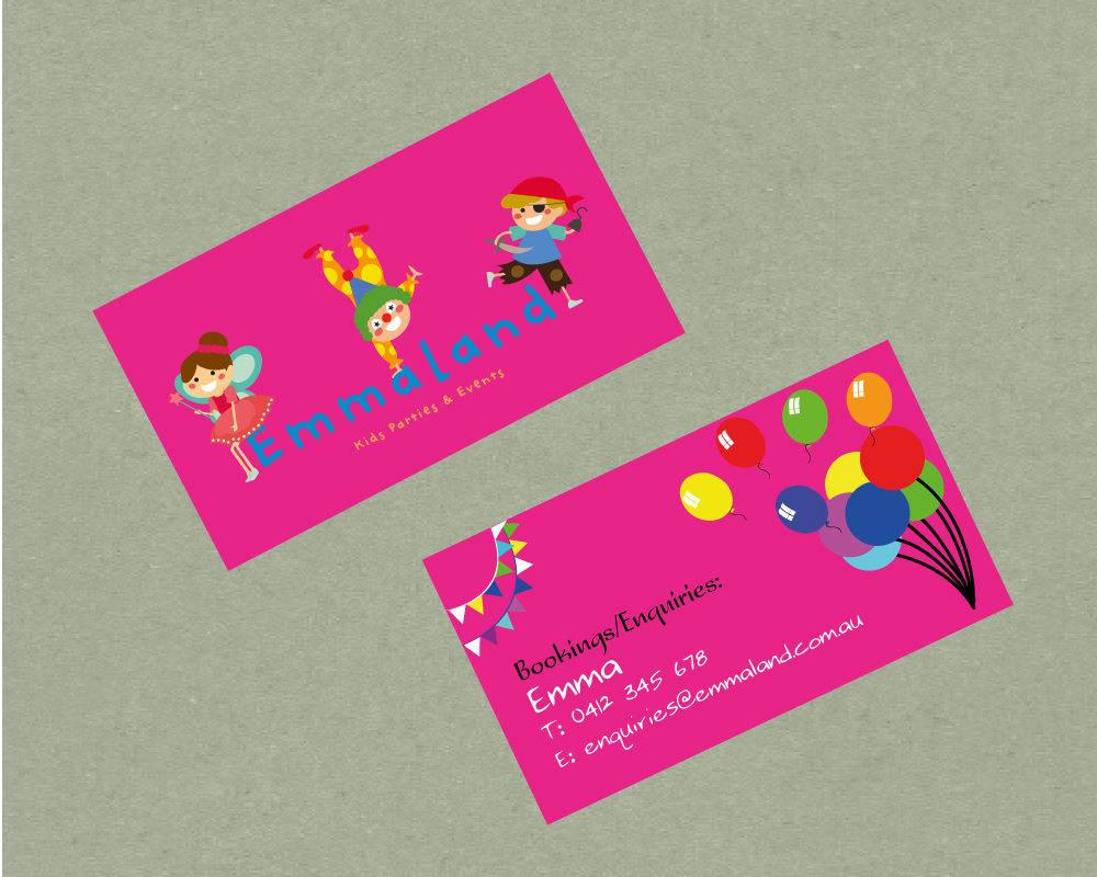 Business Card Design by Seema Gupta for Adventures in Emmaland | Design #3683065