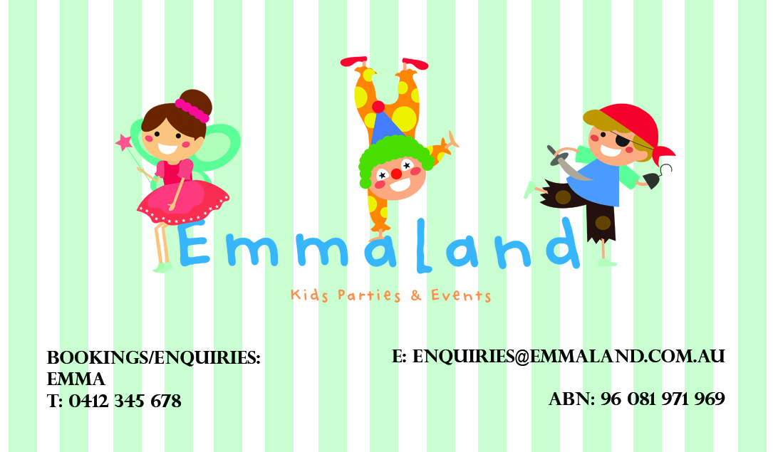Business Card Design by David Winwood for Adventures in Emmaland | Design #3675374