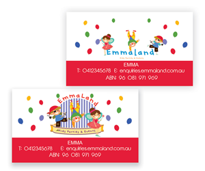 Diseño de Tarjeta de Presentación por polj designs para Adventures in Emmaland | Diseño #3645841