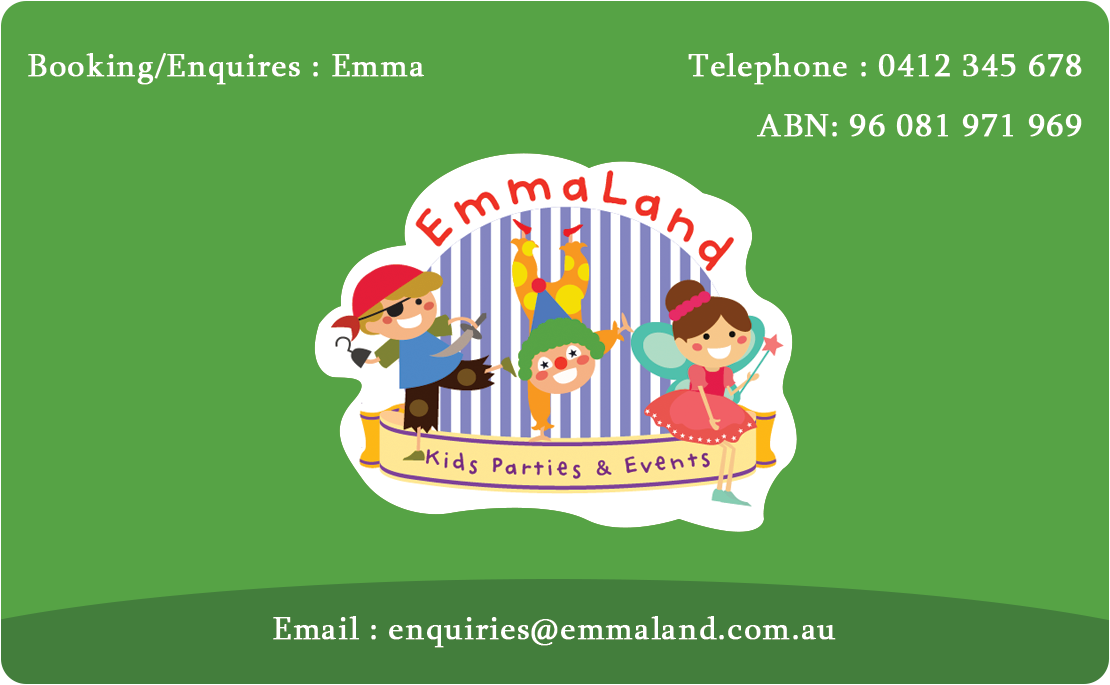 Business Card Design by red devil for Adventures in Emmaland | Design #3671809
